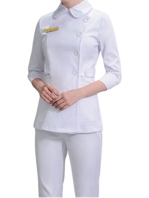 PearlForm Buttoned Uniform Set